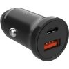 Fixed Car Charger USB-C/USB, 20W FIXCC20N-CU-BK
