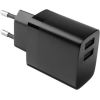 Fixed Dual USB Travel Charger 17W FIXC17N-2U-BK