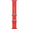 iWear   S1 Grooved Soft Silicone 20mm strap for Apple Watch 49mm / 45mm / 44mm / 42mm Red
