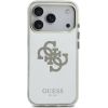 Guess PC/TPU Mirror 4G Glitter Logo MagSafe Case Aizsargapvalks priekš Apple iPhone 17 Pro