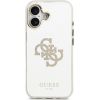 Guess PC/TPU Mirror 4G Glitter Logo MagSafe Case Aizsargapvalks priekš Apple iPhone 17