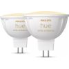 Philips Hue WA 12V MR16, 2pcs pack GU5.3 5.1 W Warm to cool white light Viedās lampas un spuldzes