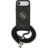 Guess 4G Big Logo Cord Stap Crossbody Aizmugurējais Apvalks priekš Apple iPhone Air