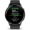 Garmin   Venu 4 - 45mm, Slate with Black Silicone Band sports watch