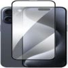 iLike Apple  iPhone 16E/14/13/13 Pro Full Glue 21D Tempered Glass Without package (2pcs) Black