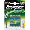 Rechargeable battery, ENERGIZER Power Plus, AAA, HR03, 1.2V, 700mAh, 4 pieces