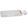 LOGITECH POP ICON COMBO - OFF WHITE - US INT'L - BT  - INTNL-973 Клавиатуры
