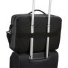 Case Logic Era Hybrid Briefcase Fits up to size 15.6 " Messenger - Briefcase/Backpack Obsidian Shoulder strap