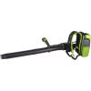 Akumulatora lapu pūtējs Greenworks GD60BPBK4; 60 V; 1x4,0 Ah akum. Садовые пылесосы