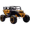 Lean Cars M2 Yellow Battery-Powered Vehicle 4x4