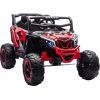 Lean Cars M2 Red Battery-Powered Vehicle 4x4