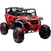 Lean Cars M1 Red Battery-Powered Vehicle 4x4