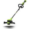 Zāles trimmeris Greenworks ST24L02-01; 24 V (bez akumulatora un lādētāja)