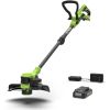 Zāles trimmeris Greenworks ST24B218-01; 24 V; 1x2,0 Ah akum.