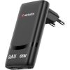 Verbatim Fold n Go Сетевой зарядное устройство USB-C / 65W / черный