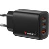 Verbatim Essentials Сетевой зарядное устройство 65W / черный
