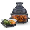 Ninja CRISPi Single 3.8 L 1700 W Hot air fryer Blue, Grey, Transparent