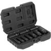 Uzgriežņu galviņu komplekts Yato YT-10557; 1/2''; 10-27 mm; 10 gab.
