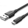 CABLE USB2.0 TO MICRO-B/1.5M BLACK CTIBG VENTION Дата USB-кабели