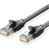 PATCH CABLE CAT.6 UTP/1M BLACK IBEBF VENTION