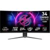 LCD Monitor MSI 34 " 3440 x 1440 pixels Native aspect ratio 21:9 LCD MPG346CQRFX24