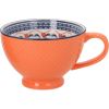 Mug SEREN H7,7cm 355ml, orange/blue