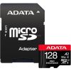 ADATA 128GB MICROSDXC with Adapter Карты памяти
