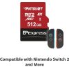 Patriot EP Micro SDXC Express 512GB 800/600 MB/s U3 Atmiņas kartes micro SD SDHC