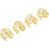 Napkin rings GLAMOR 4pcs, rose