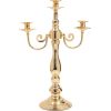 Candlestick LAUDRE 3 pcs 28xH49cm, gold