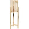 Candlestick LAUDRE H64cm, gold