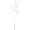 Artificial branch SHINE 16cm, square pearls