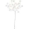 Artificial branch SHINE 16cm, round pearls
