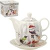 Jug with cup MIA SNOW 400/250ml, in gift box