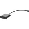 Digitus | USB Type-C adapter/Converter, Type-C to USB Type-C with 3.5mm stereo | AK-300400-002-S