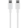 Goobay USB-C,Charging and Sync Cable, 2 m, white Goobay