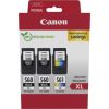 Canon PG-560XL/CL-561XL (3712C009) Ink Cartridge Multipack, BK/CMY Lāzerprinteru izejmateriāli