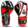 6oz boksa cimdi bērniem - sarkani junioru stilā Boksa inventārs