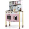Milly Mally Zestaw drewniana kuchnia bjorn różowy интерактивные игрушки
