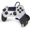 Teknogame Phantom PS4 Wired Controller White - pults Spēļu kontrolieri