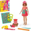 Hasbro Play-Doh: Fashion - Barbie Designer Dolls Florals And Fringe (G1360) интерактивные игрушки