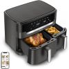 Tefal Easy Fry Dual XXL EY942HE0 fryer Double 11 L Stand-alone 2020 W Hot air fryer Grey