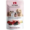 PETNER jagnięcina z żurawiną mokra karma dla psa 500g Suņu barība