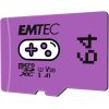 Emtec mSD 64GB UHS-I U3 V30 A1 Gaming Purple Карты памяти