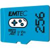 Emtec mSD 256GB UHSI U3 V30 A1 Gaming Blue Карты памяти