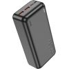 External battery Power Bank Hoco J101B PD 20W+Quick Charge 3.0 22.5W 30000mAh black Power Banks