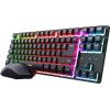 Trust Zestaw bezprzewodowy klawiatura + mysz gxt832 thado