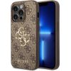 Guess 4G Big Metal Logo Back Case Aizsargapvalks Priekš Apple iPhone 15 Pro Neoriģinālie Maciņi