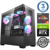 INTOP Ryzen 5 7500F 16GB DDR5 1TB SSD M.2 NVME RTX4060 8GB no-OS