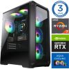 INTOP AQUA Ryzen 7 8700F 32GB DDR5 500SSD M.2 NVME+2TB RTX4060 8GB no-OS
